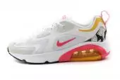 nouveau nike air max 200 premium at2568 103 wave white red